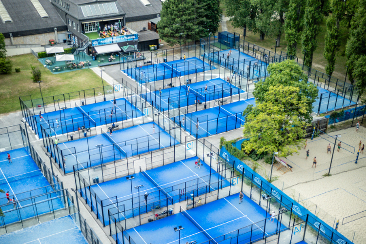 Padeldome Alte Donau