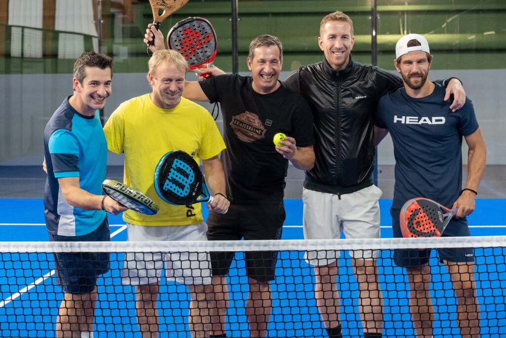 Padeldome Alten Donau Gruppenfoto