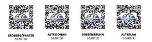 QR Code WhatsApp Gruppen Padeldome Standorte